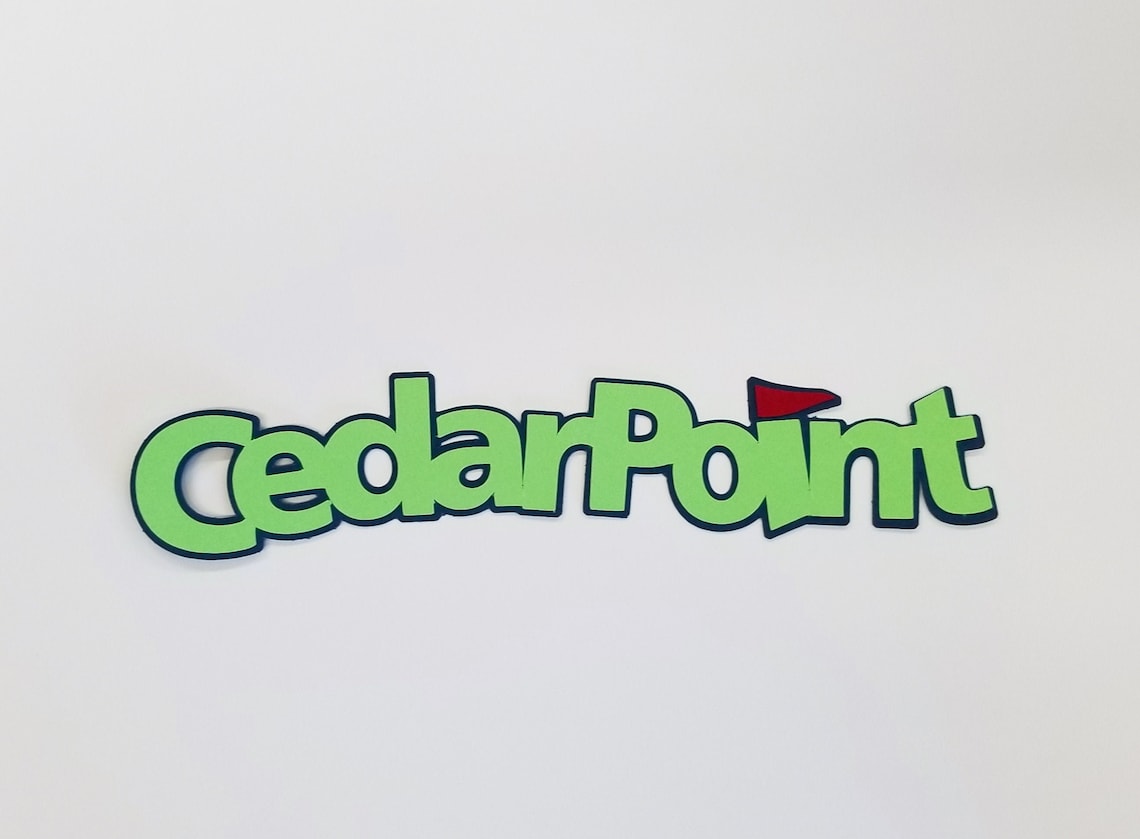 Cedar Point - Die Cut - Etsy