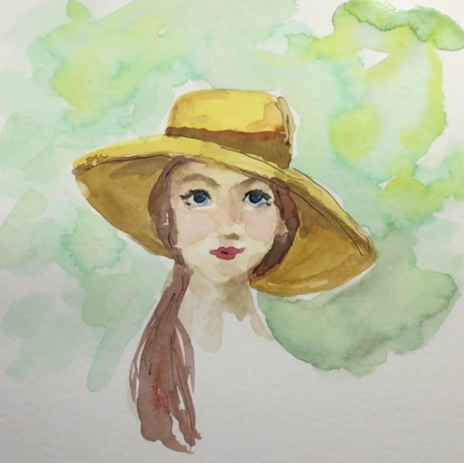 Face Stencil for Painting Plastic Face Templates Art Journaling