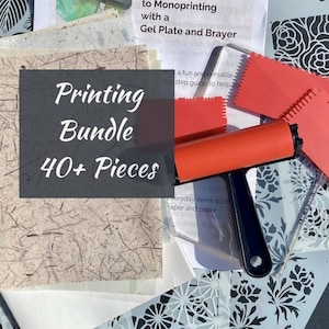 Ensemble de plaques d'impression monoimpression pour presse à gel Fournitures de gravure Plaque d'impression gel réutilisable Fournitures pour fabrication de cartes Kit de scrapbooking Journalisation