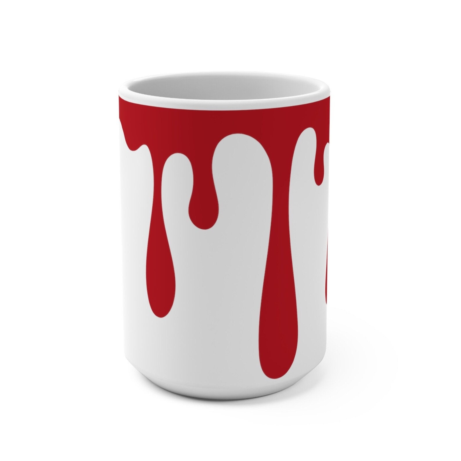 Green Paint Spill Mug for Artists Paint Splatter Mug Paint Drip Mug