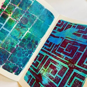 Gelli Arts Monoprinting Journal Kit Joyful Journal Kit 5 X 7 Gel ...