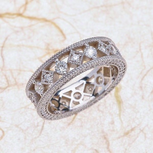 Diamond Wedding Anniversary Band / Diamond Wedding Band / Diamond Anniversary Band / Diamond Eternity Band