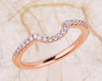 Matching Band Only for Lotus Engagement Ring