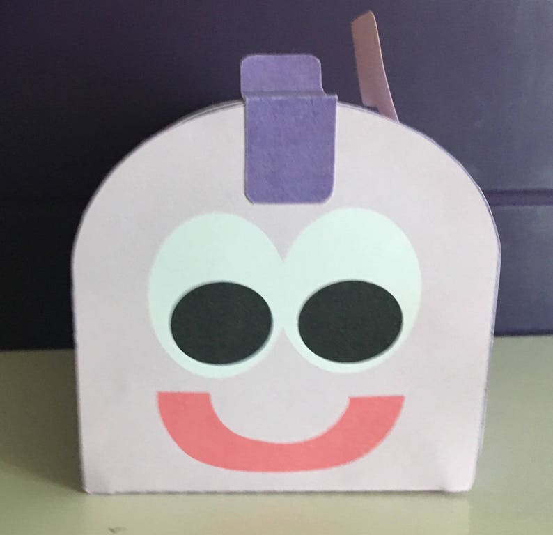 Blues Clues Mailbox Mail Party Favor Box Bag Container Mail Etsy
