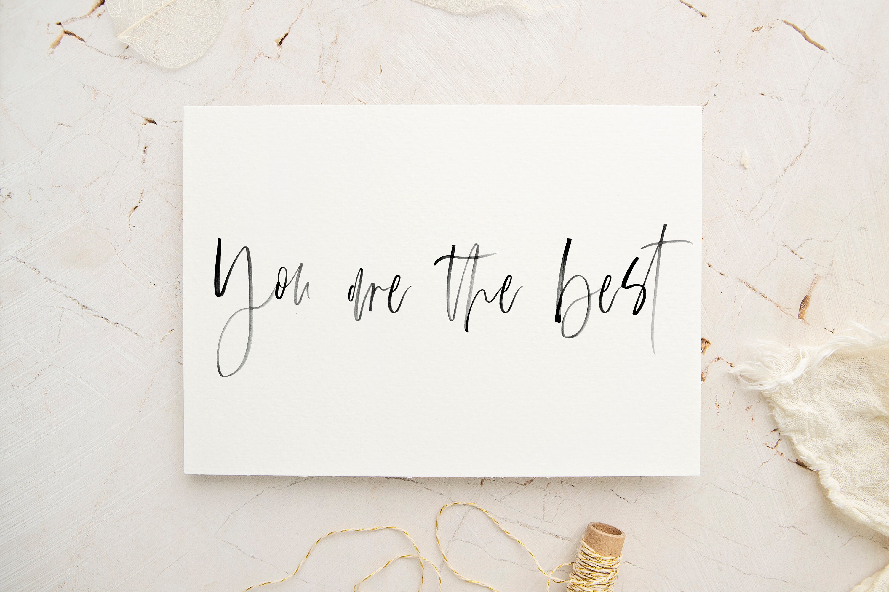 You Are the Best Printable Greeting Card Digital Instant | Etsy