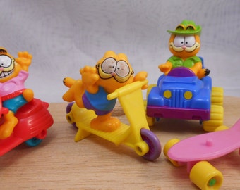 1989 McDonald's Happy Meal Garfield toys