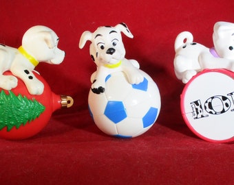 McDonalds 101 Dalmations Ornaments (lot 7)