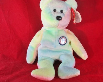 1999 Ty Beanie Baby Birthday Bear