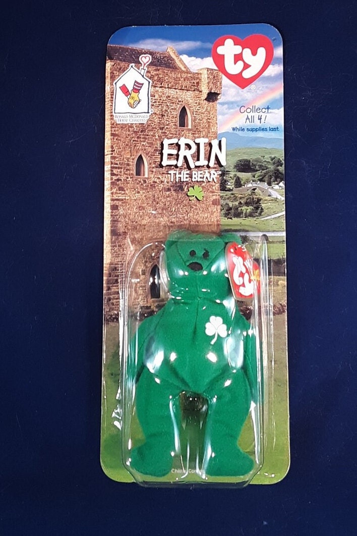 Mcdonalds Erin The Bear Beanie Baby Value Mcdonalds Erin The Bear