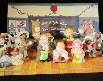 Children's Christmas Play Figurines