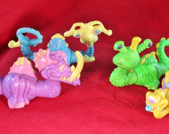 1989 McDonald's Mix 'em Up Monsters Happy Meal Toys