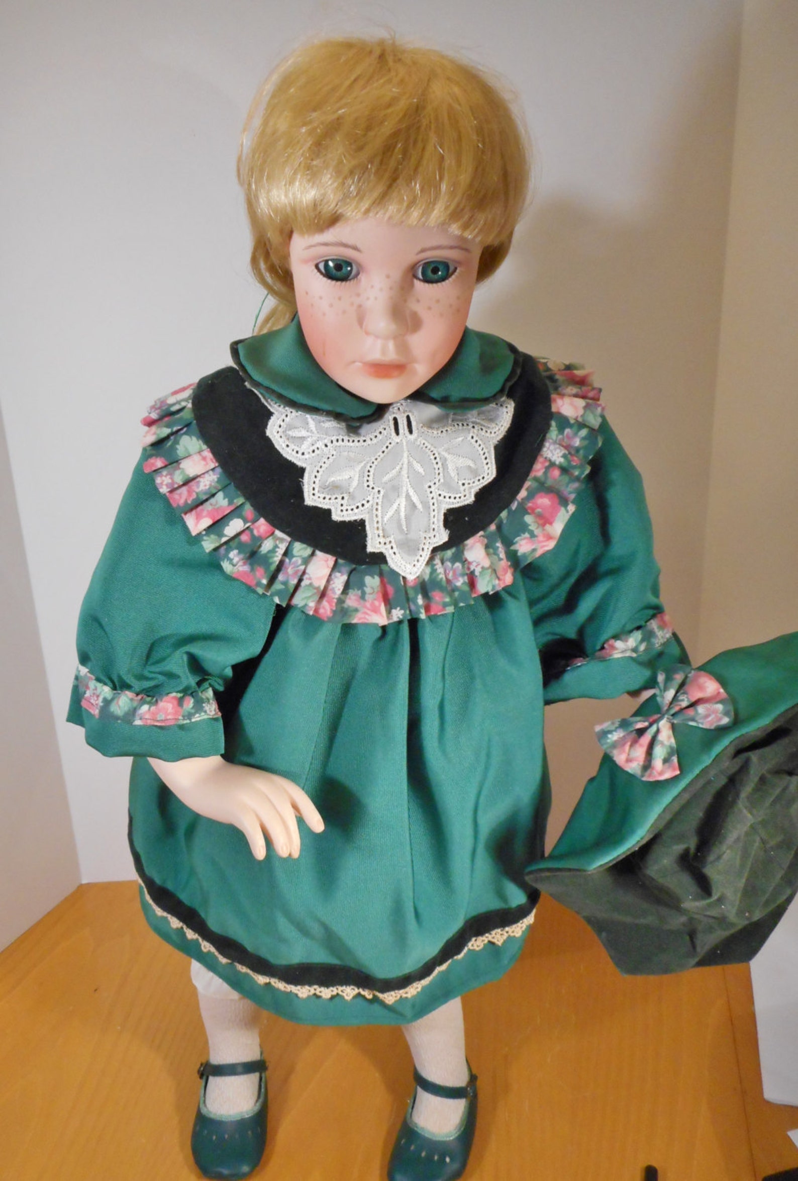 Duck House Porcelain Doll Heather Etsy