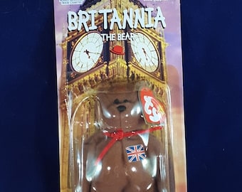 McDonald's Ty Beanie Internation Bears-Britannia