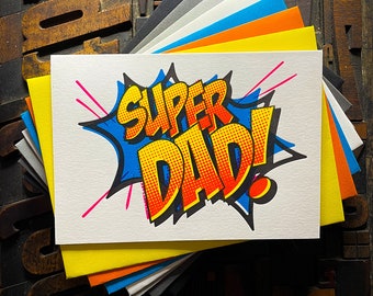 Super Tato! Kartka z nadrukiem na Dzień Ojca