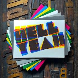 Ouais l'enfer | Carte typographique dynamique