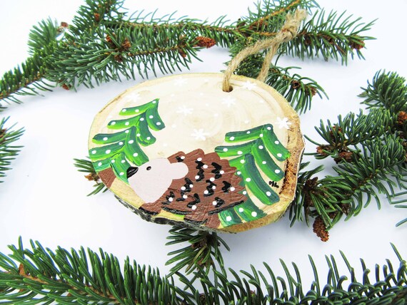 Hedgehog Christmas Ornament Etsy Hedgehog Christmas Ornament - Hedgehog Christmas Ornament Etsy