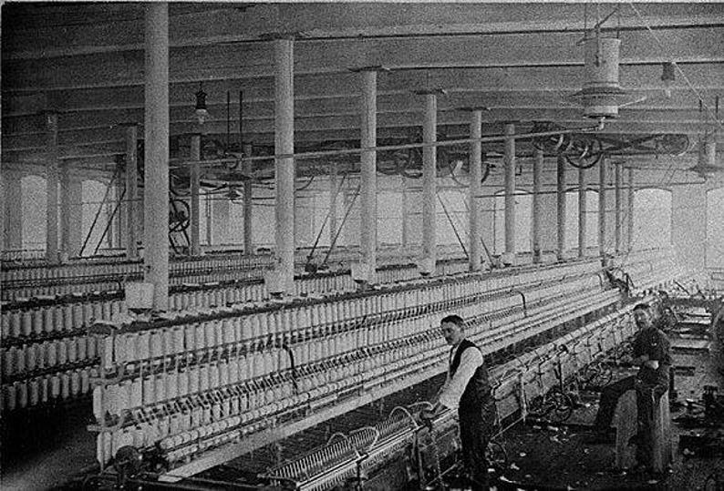 Vintage Textile Mill Spinning Bobbins Etsy