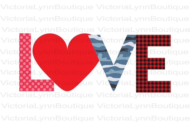 Download Love with Heart PNG For Sublimation Printing Valentines ...