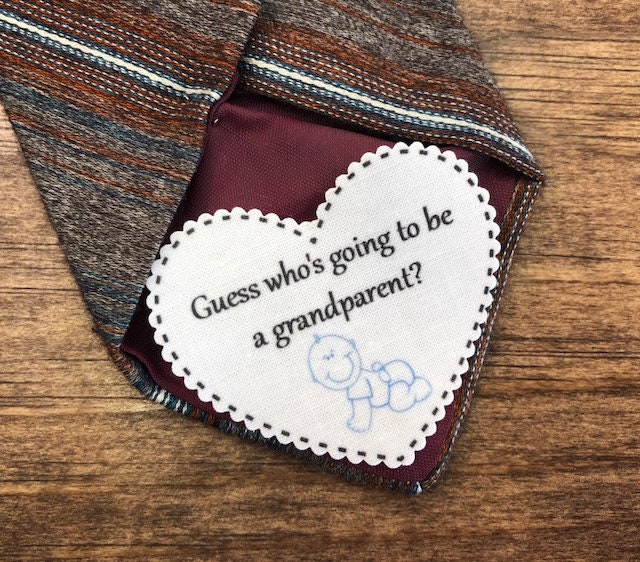 pregnancy reveal patch tie patch baby reveal guess who is going