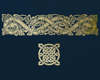 Celtic Knot Stencil  For Art, Walls and Furniture  ST99