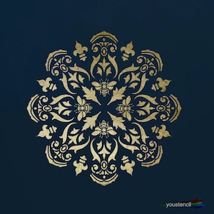 Mandala #1  Stencil Template: ST38 Large and Extra Large (XL)