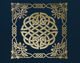 Celtic Tile Stencil  For Art and Decoration  ST5