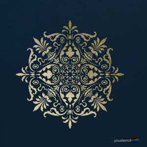 Large Mandala  Wall Stencil   ST68XL