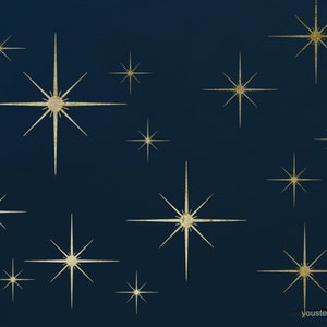 Stencil a forma di stella, per pareti, mobili e opere d&#39;arte. Stelle notturne ST121