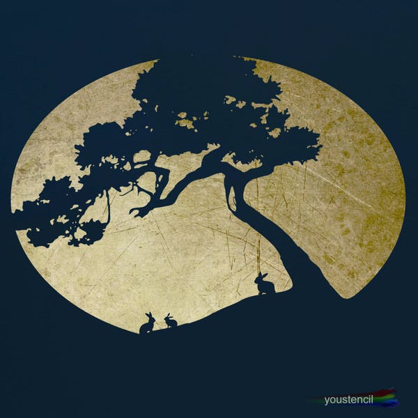 Tree Stencil for Art, Walls and Decoration  ST65