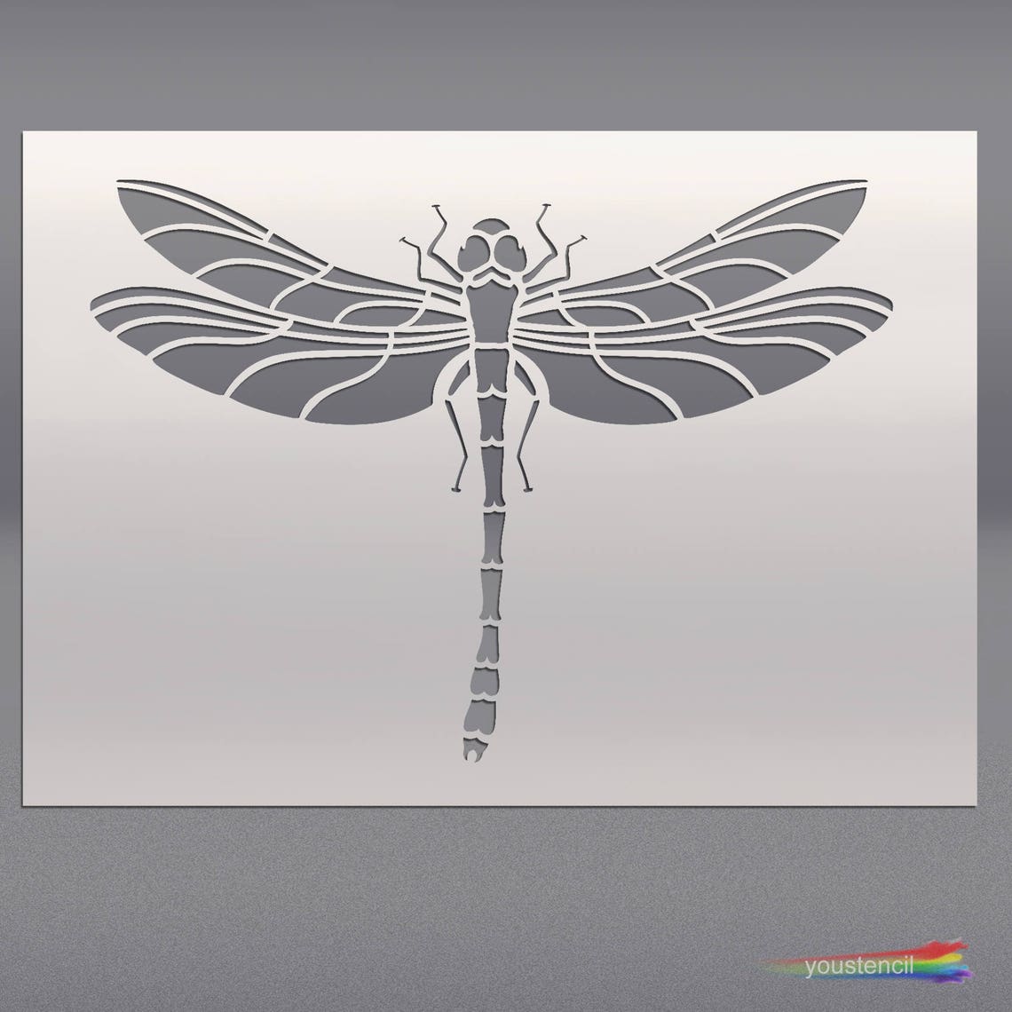 Dragonfly Stencil for Walls Art and Furniture. ST9 | Etsy