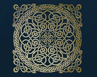 Celtic Knot  Wall Stencil. Large   ST86
