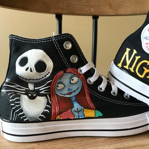 Nightmare Before Christmas Inspired Shoes - Etsy
