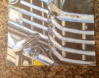 Vintage Cadillac Grill