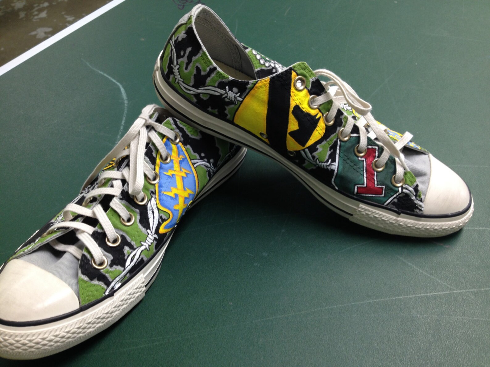 Military Converse Shoes Etsy Military Converse Shoes Etsy