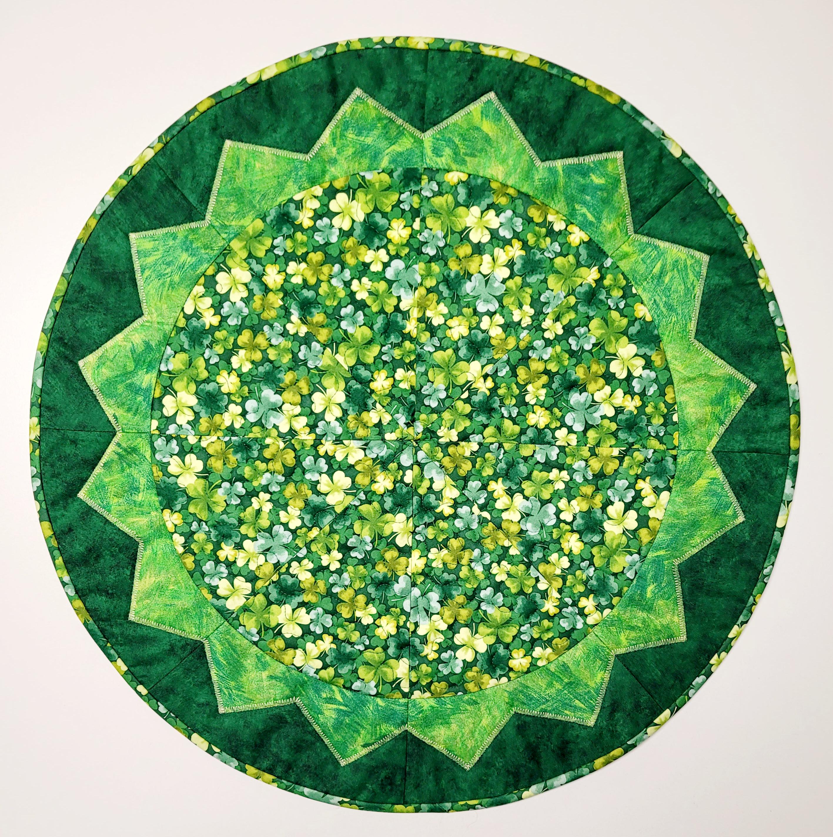 Easy Round Table Topper PDF Pattern: Beginner Quilt (digital Download ...