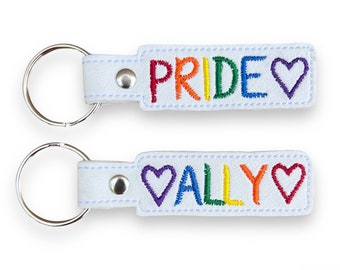 Pride Ally Keychain