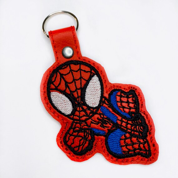 Spiderman Keychain | Etsy