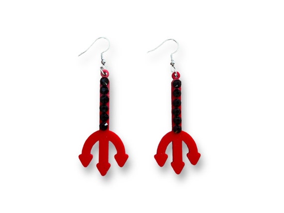 Stick on Trident Rhinestone Bindi Stick on Trident Rhinestone Bindi