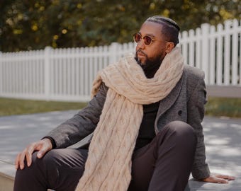 Knitting Pattern: The Mocking Scarf | Super Scarf (PDF Download)