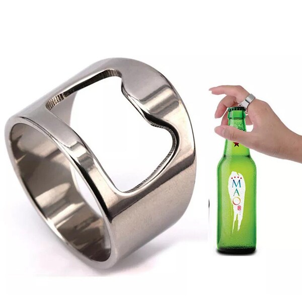 Bottle Opener Ring Etsy