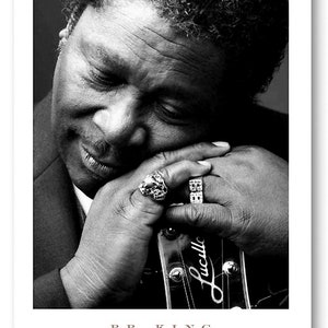 BB King Art Poster Print