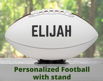 Name Personalized Football | Your Text Unique Gift | Design Sports Fan Present | Birthday Present | Personalized Son Dad Your Words