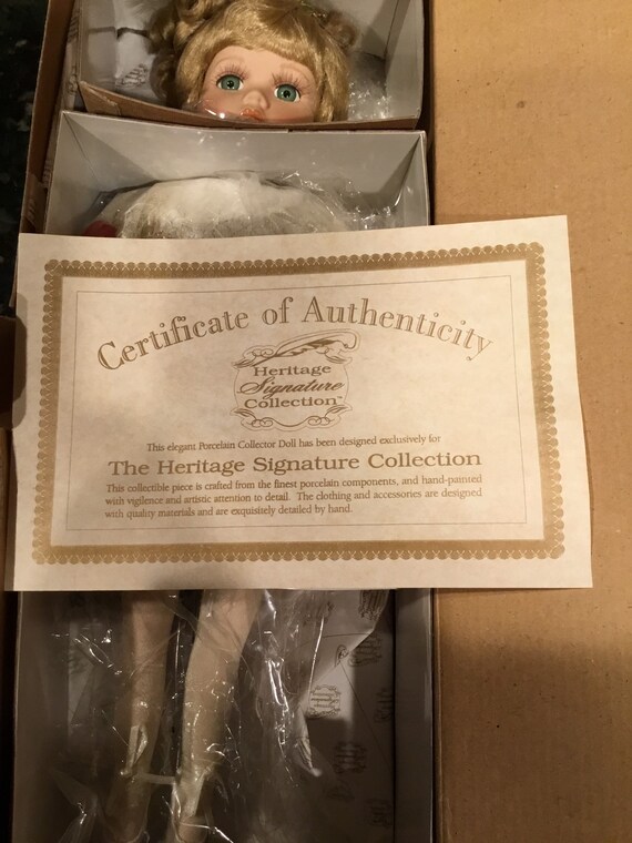 heritage signature collection dolls