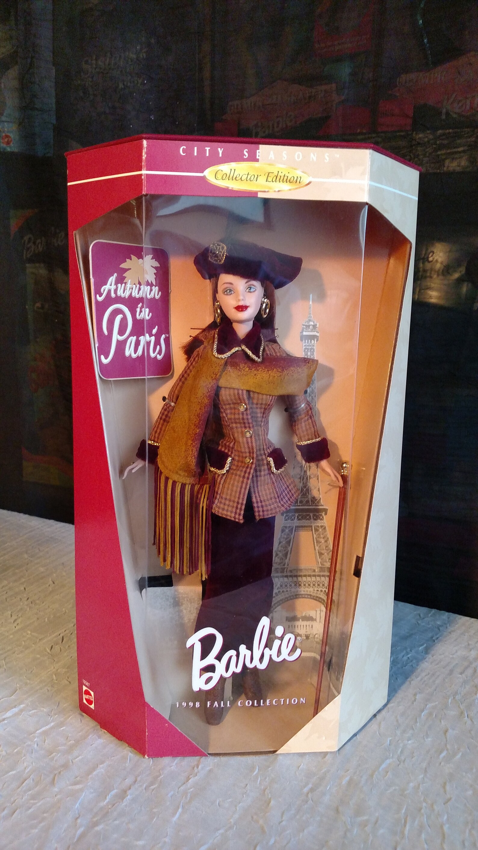 City Seasons Barbie Autumn in Paris 1998 Fall Collection | Etsy