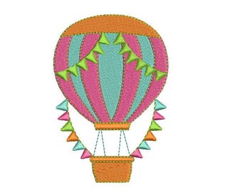 instant download embroidery design  balloons