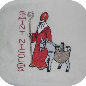 Instant Download embroidery design Saint Nicolas image 2