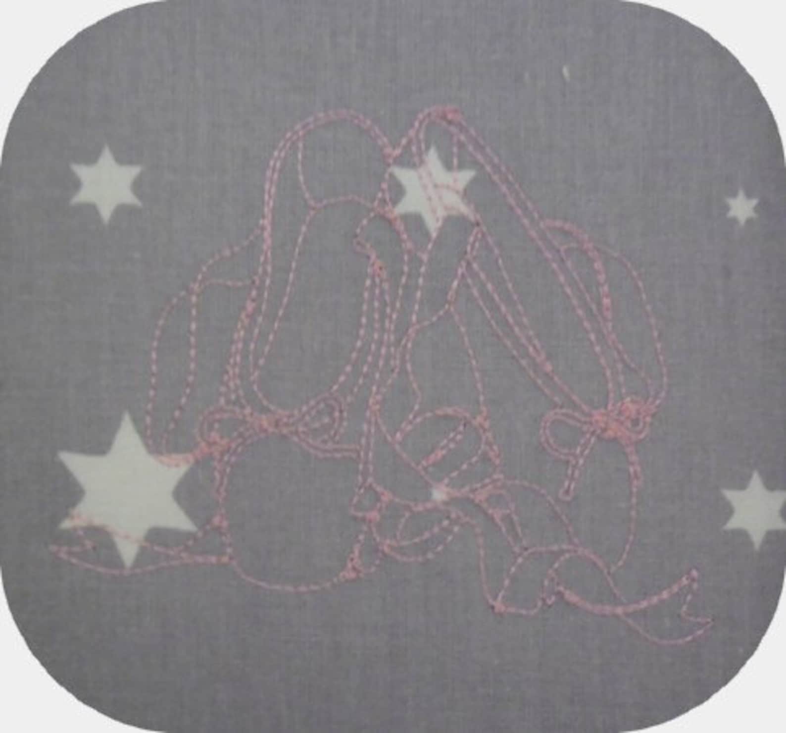 instant download machine embroidery design ballet shoes redwork