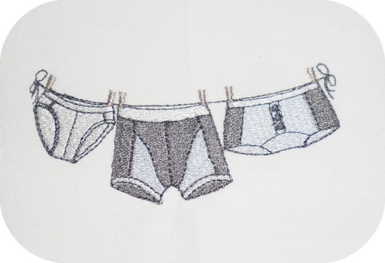 Instant Download Embroidery Design Underwear Men Etsy