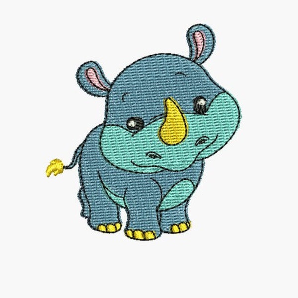 Instant download Machine Embroidery design triceratops dinosaur