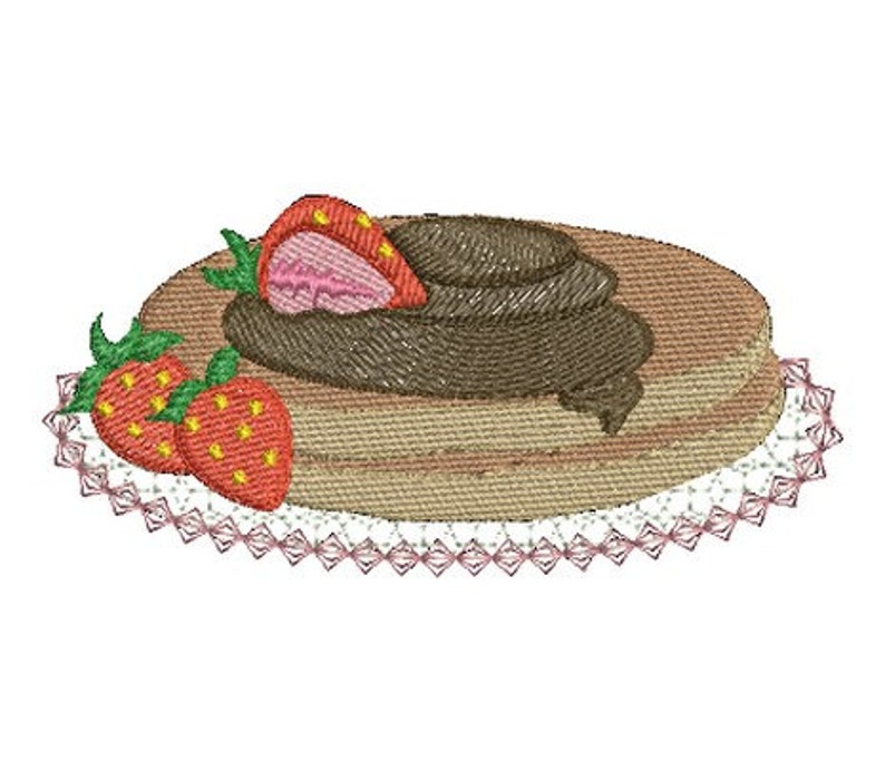 Instant Download Machine Embroidery Pancake Etsy